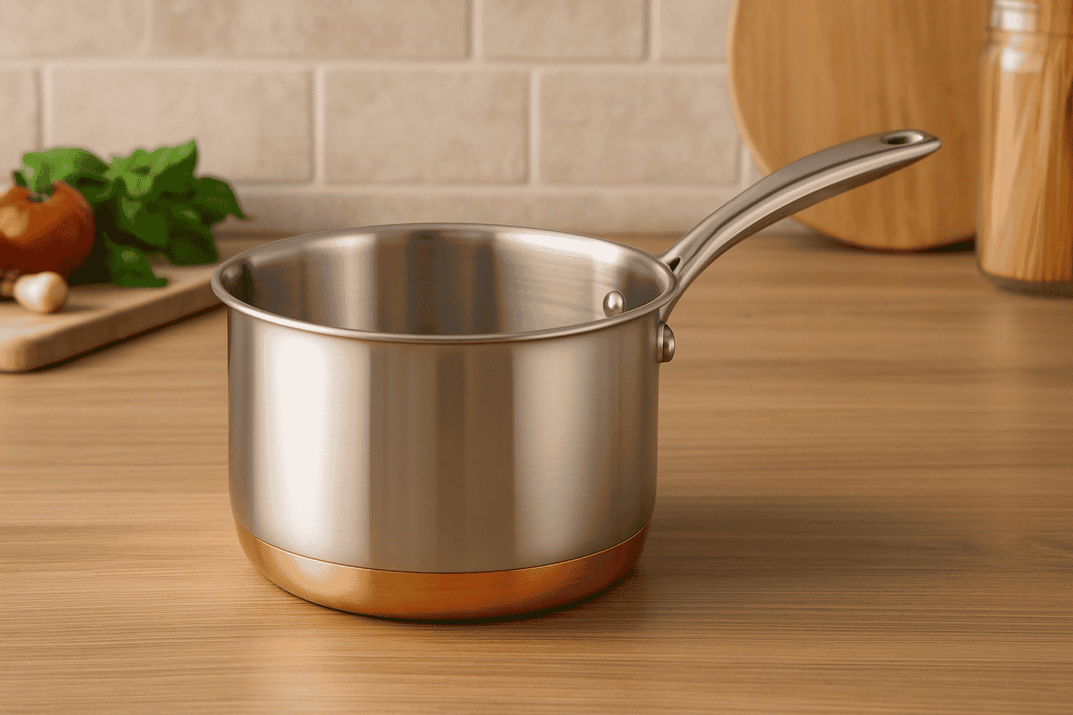 Stainless Steel Copper Bottom